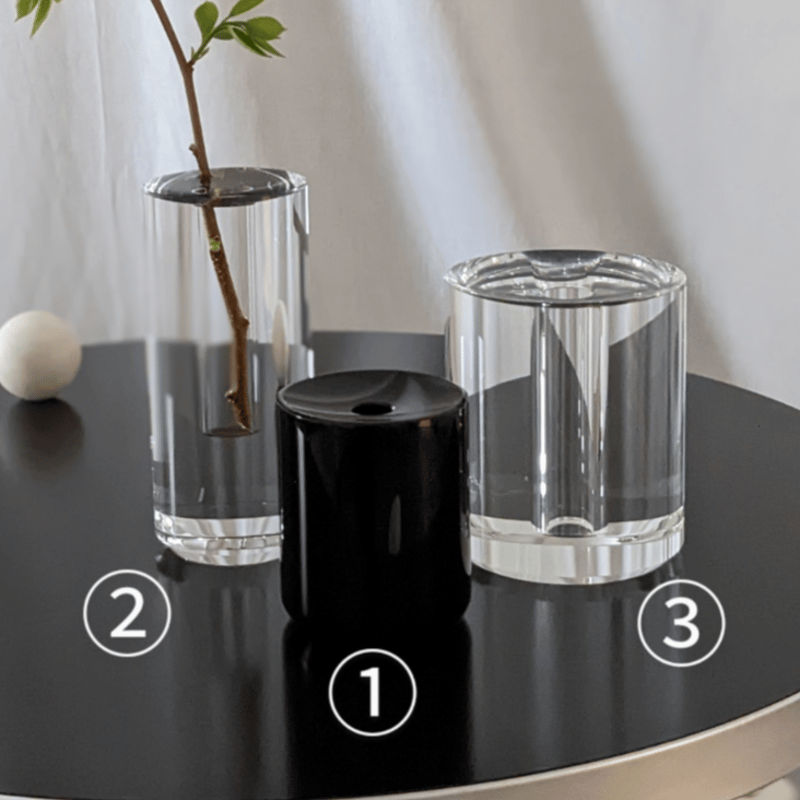 植物と水が一体となって見える花器 / shallows Crystal Vase 植物と水が一体となって見える花器 / shallows Crystal Vase – HATCH