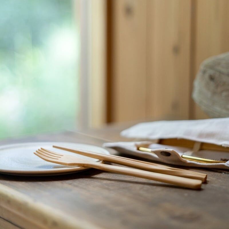 neru design works 竹製カトラリーセット neru design works 竹製カトラリーセット neru design works 竹製