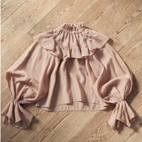 Felitie FRILL BLOUSE NATURAL ナチュラル