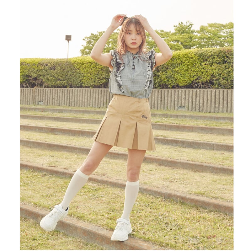 2023.9.13(wed)21:00〜在庫販売】 Inverted pleats mini 2023.9.13(wed)21:00〜在庫販売】 Inverted pleats mini