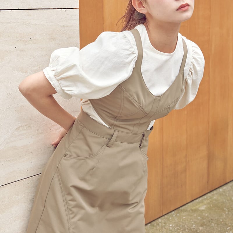 2023.9.13(wed)21:00〜在庫販売】Side Slit Cami One-