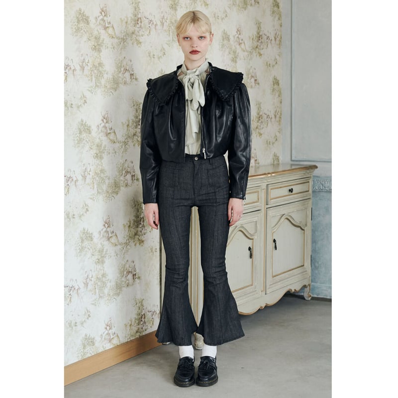 2022.8.26(fri)21:00-PRE ORDER】フリルビックカラーブルゾン（B