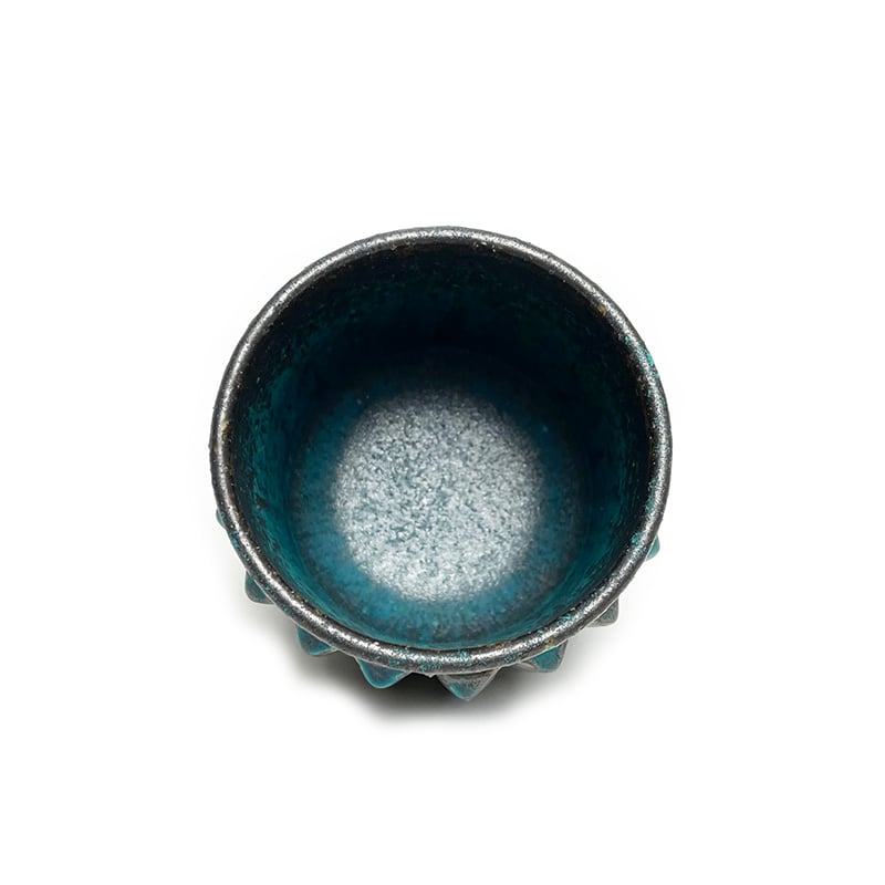 PYRAMID STUDS TEACUP / KM-001 | KOMAMONO