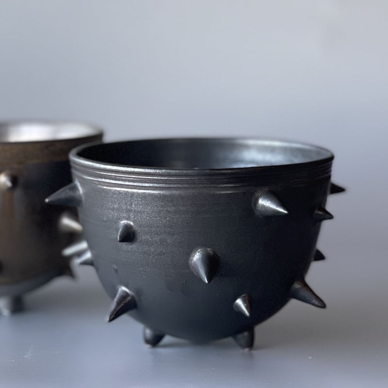 THORN STUDS POT(L)/ KM-016 | KOMAMONO