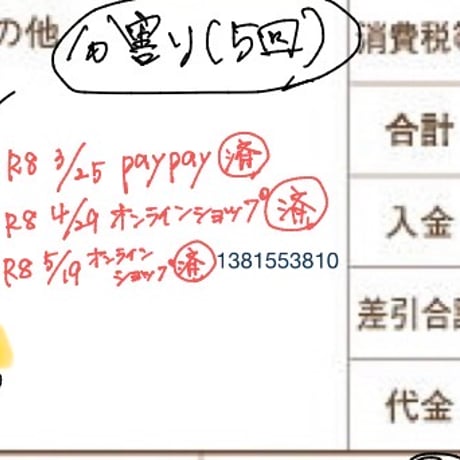 R8年3月21日お買い物分