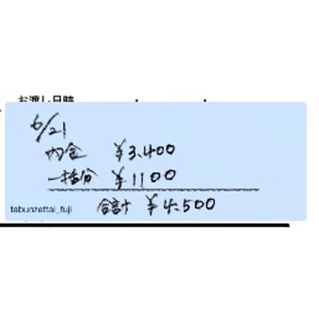 R8年6月21日お買い物分