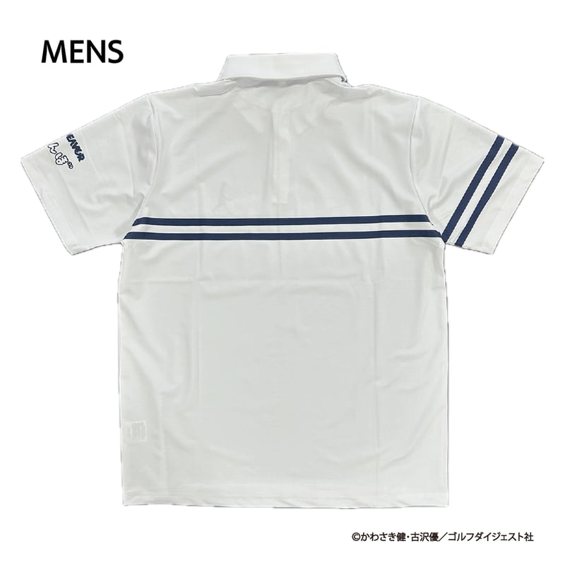オーイ!とんぼ ポロシャツ（WHT/NVY） | FLANDEAVOR FUN STORE