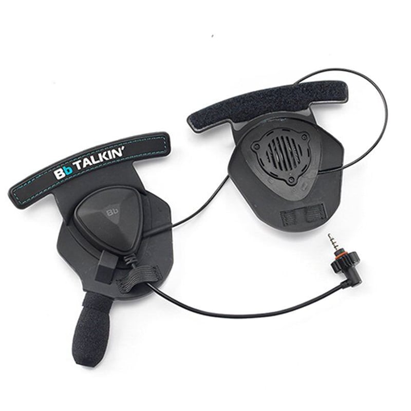 Bb Talkin' 2チャンネルインターコム Bb TALKIN'オプション：ヘルメットパッドヘッドセット B199123