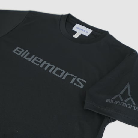 BLUEMORIS 半袖ドライTシャツ BK/GR