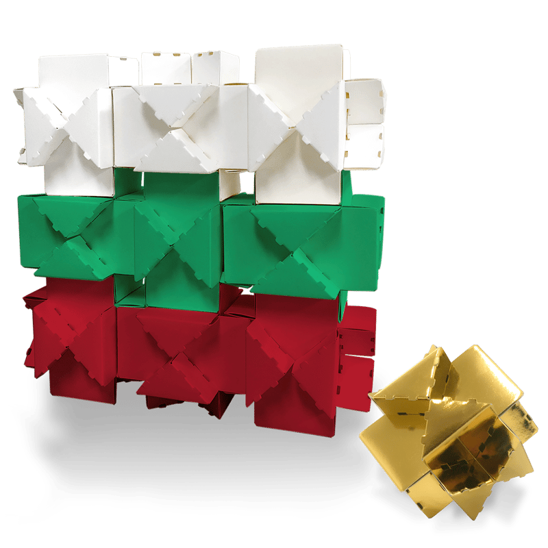 CUBLOX【イタリア・ハンガリー・ブルガリア国旗セット】 | CUBLOX®