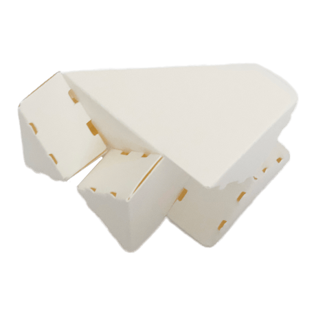 CUBLOX【しろ】　三角ブロック10個分