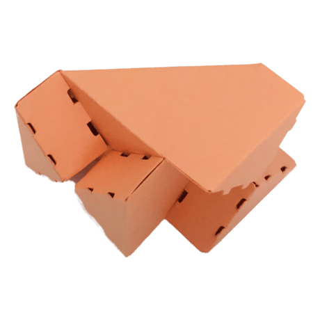 CUBLOX【かき】　三角ブロック10個分