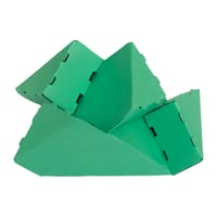 CUBLOX【みどり】　三角ブロック10個分