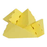 CUBLOX【きいろ】　三角ブロック10個分