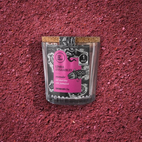 Sal de Jamaica / ハマイカ塩（ハイビスカス塩）50g