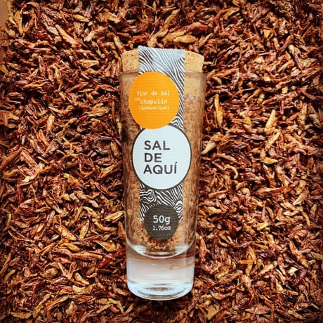 Sal de Chapulin / チャプリン塩（バッタ塩）50g