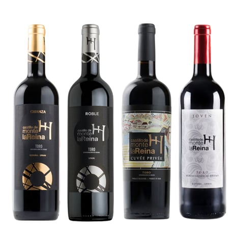【送料無料】【スペインワイン飲み比べ】Monte La Reina モンテラレイナおすすめ赤ワイン 4本セット