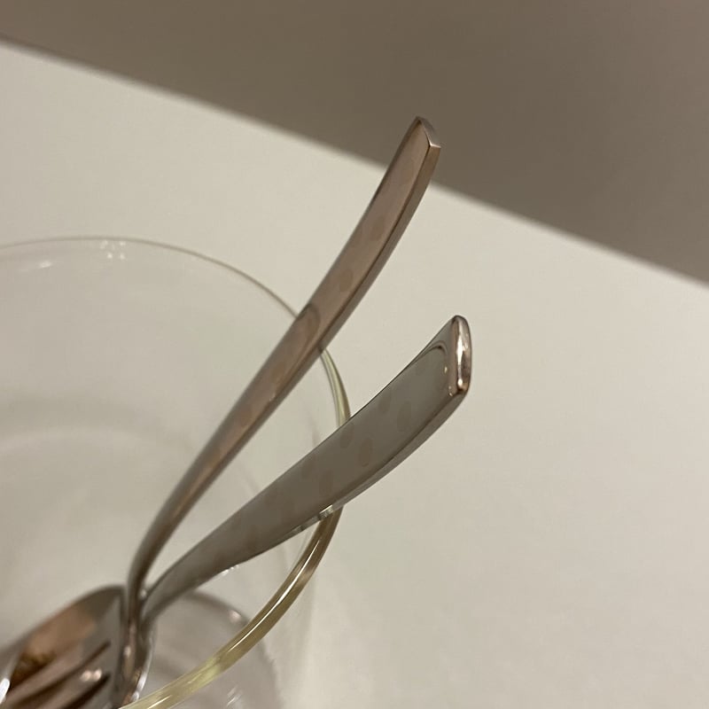 ドットティーフォーク・スプーン | 糸雨雑貨店