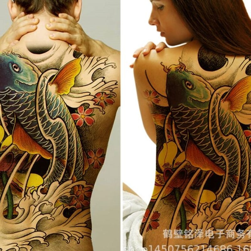 グリポッチ タトゥーシール シールタトゥー メンズタトゥー ボディー