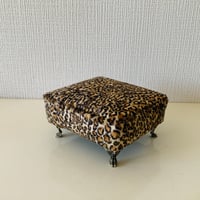 【展示品SALE】29㎝ドール用　オットマン　レオパード柄  のコピー