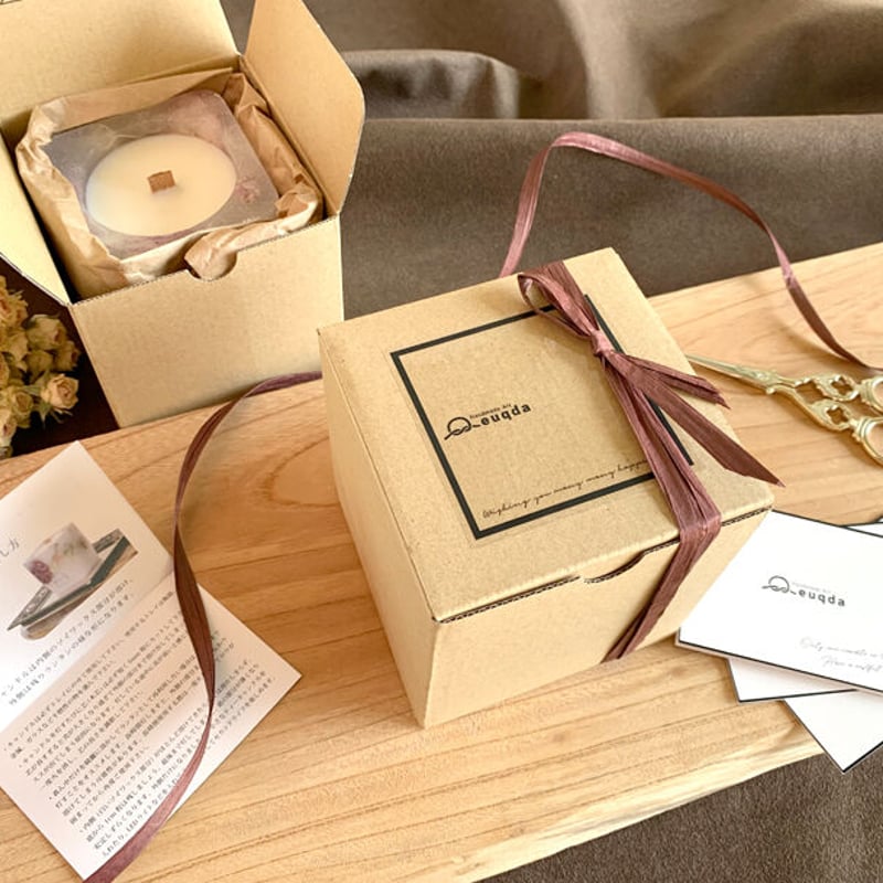 ボタニカルキャンドル 選べる香り 【A】 | euqda