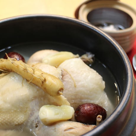 【美人湯（ミインタン）1食(2人前)　参鶏湯