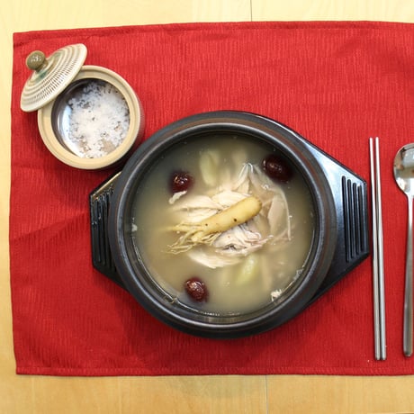【美人湯（ミインタン）1食(2人前)　参鶏湯