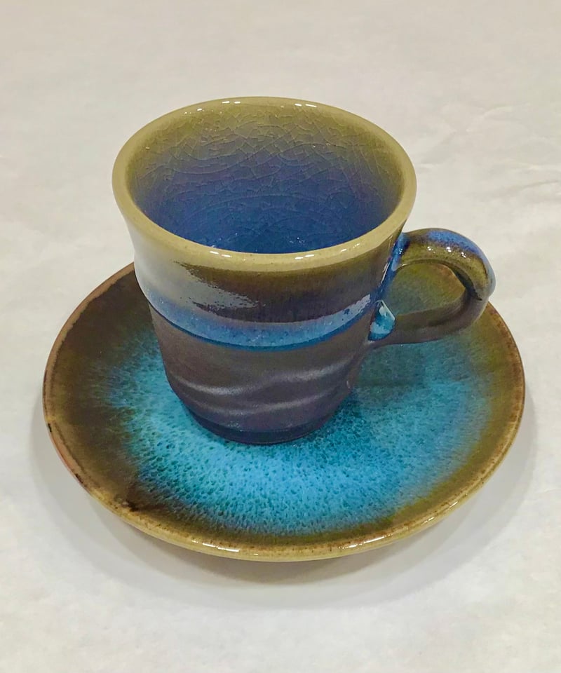 NY-8 朝顔コーヒー碗皿 | 角館さとくガーデン NY-8 朝顔コーヒー碗皿 | 角館さとくガーデン