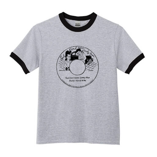 SGLM Label ロゴ リンガーTシャツ