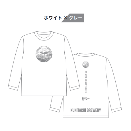 LONG SLEEVE T-SHIRT 「くにぶるロゴ」