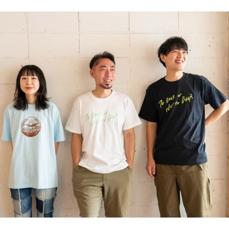 T-SHIRT 「くにぶるロゴ」 ネイビー×ホワイト