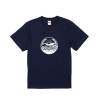 T-SHIRT 「くにぶるロゴ」 ネイビー×ホワイト