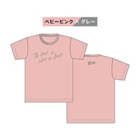 T-SHIRT 「To Beer or Not to Beer」 ベビーピンク×グレー