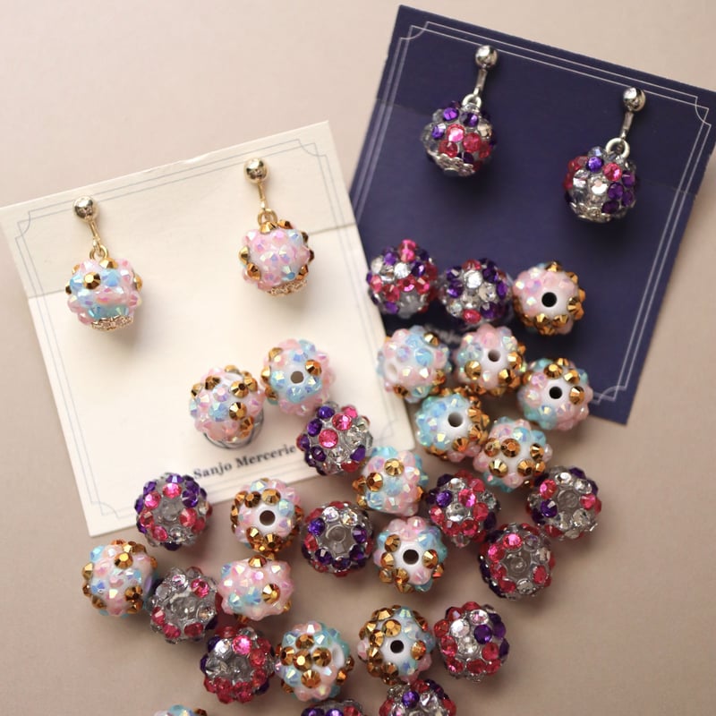 マルチカラーこんぺいとうビーズ 12mm (PK) | Mercerie Factory