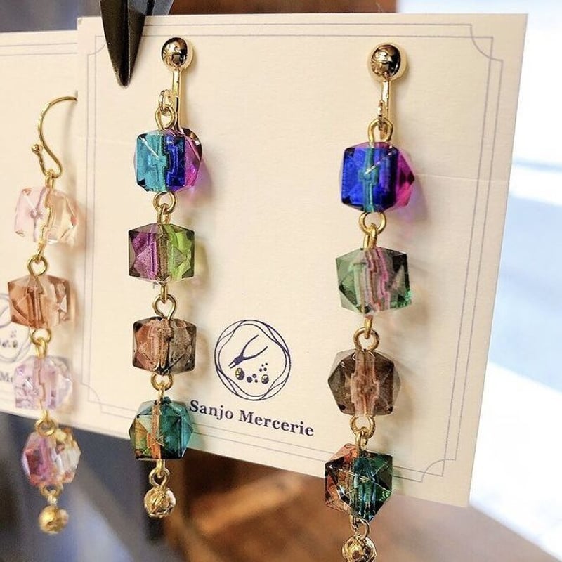 グラデーションカットキューブ(12個) 8mm | Mercerie Factory