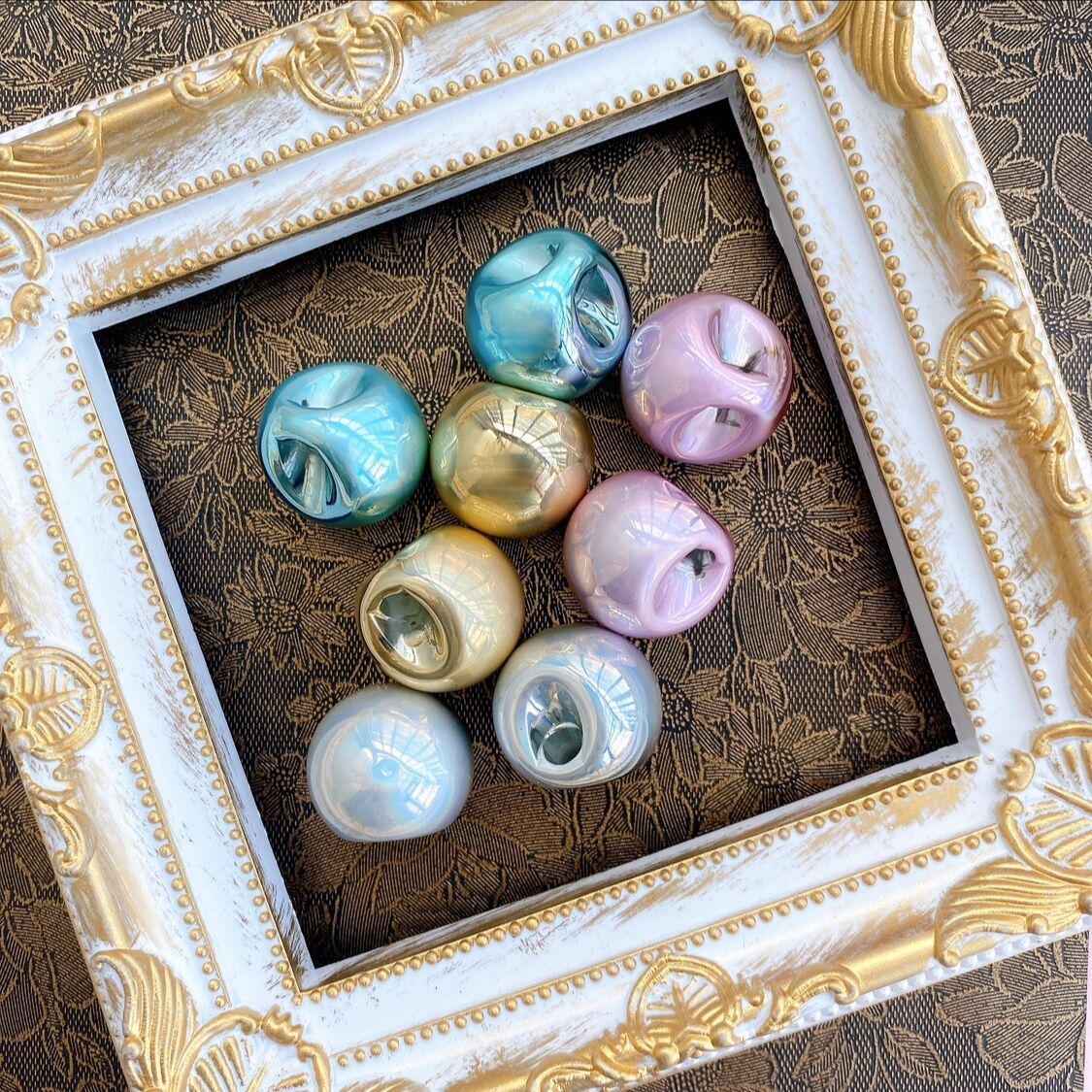 ミラクル端穴ビーズ 19mm | Mercerie Factory