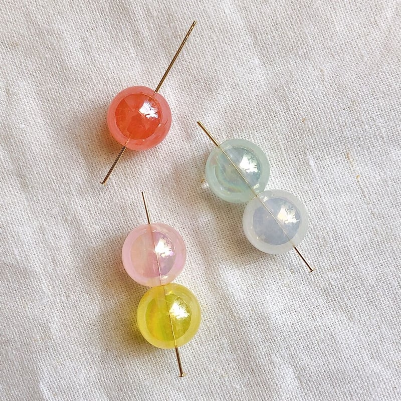 ビー玉ラスタービーズ14mm | Mercerie Factory