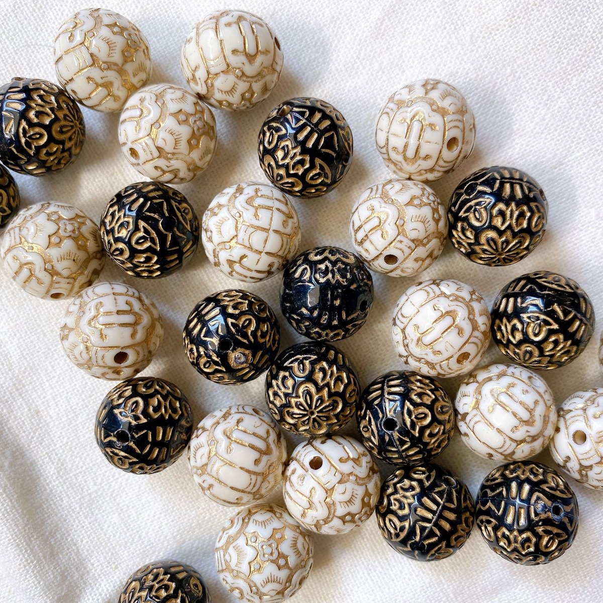 アンティーク調ヨーロピアンビーズ 14mm | Mercerie Factory