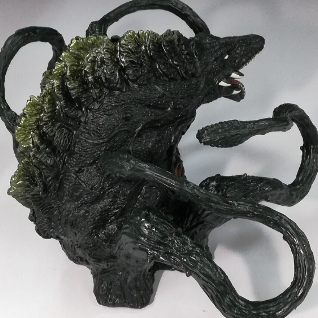【当時物】バイオビオランテ　ゴジラ　ソフビ　バンダイ バンダイ 東宝ゴジラ怪獣 ゴジラ バイオビオランテ ソフビ 1992