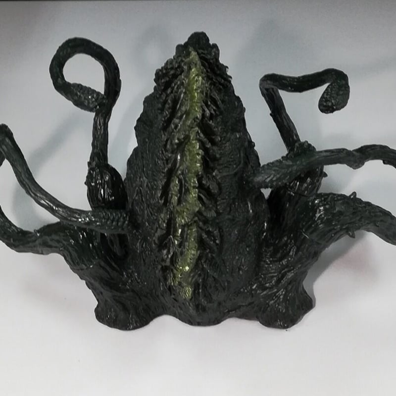 絶版品◇バイオ ビオランテ ソフビ バンダイ 日本製 正規品 高さ17cm