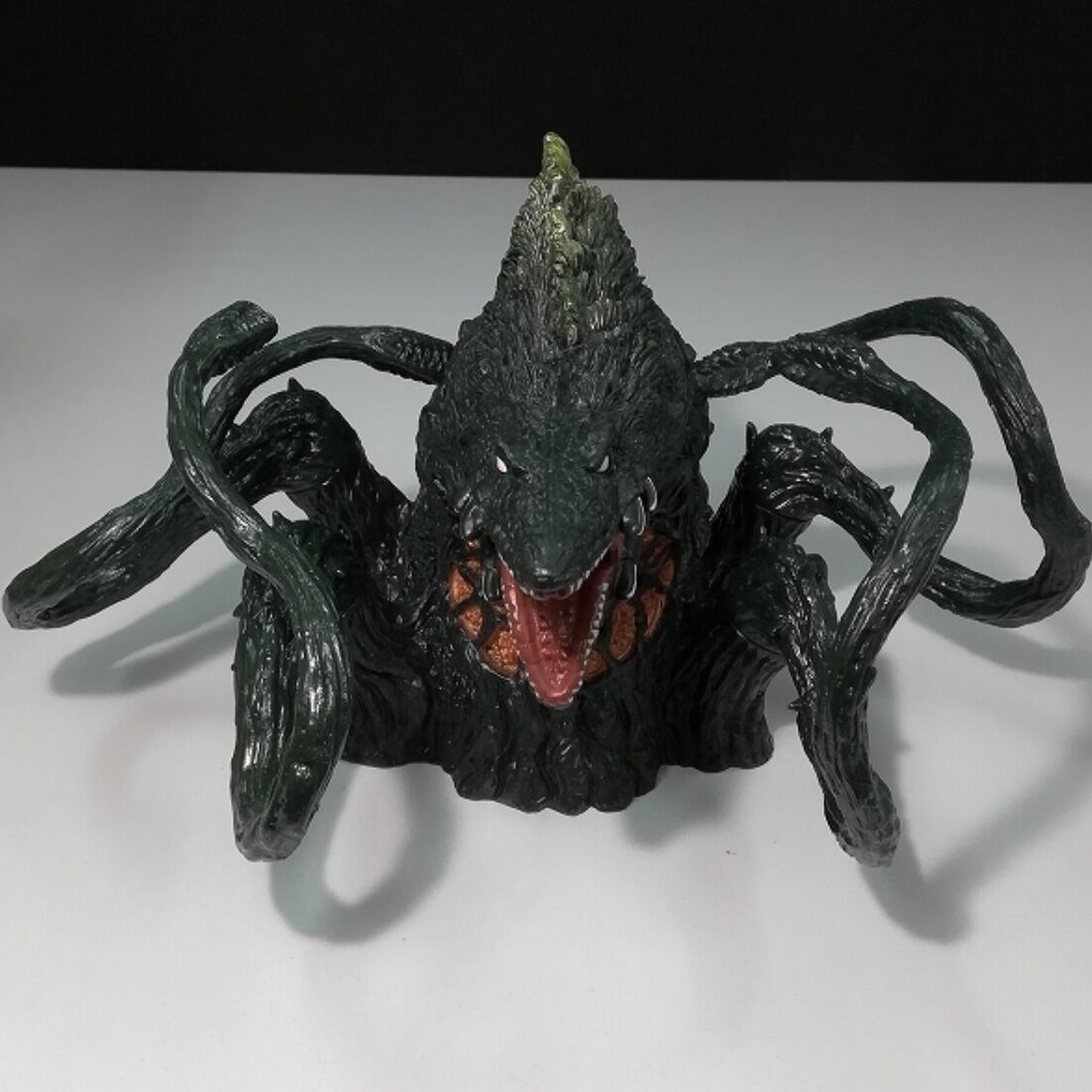 【当時物】バイオビオランテ　ゴジラ　ソフビ　バンダイ 絶版品◇バイオ ビオランテ ソフビ バンダイ 日本製 正規品 高さ