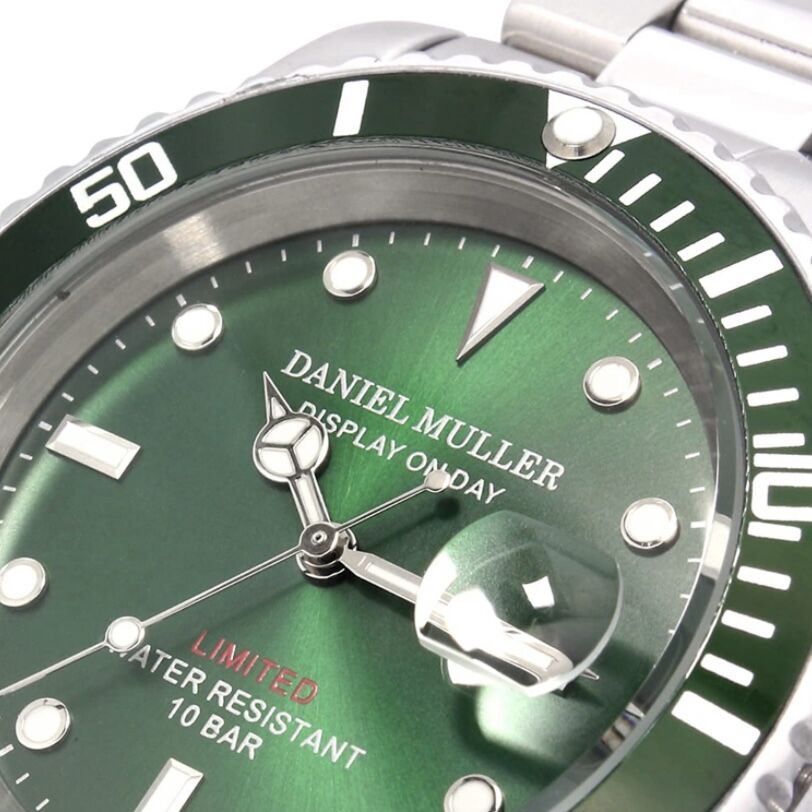 新品 DANIEL MULLER ダニエルミューラー ダイバーズウォッチ 腕時計 