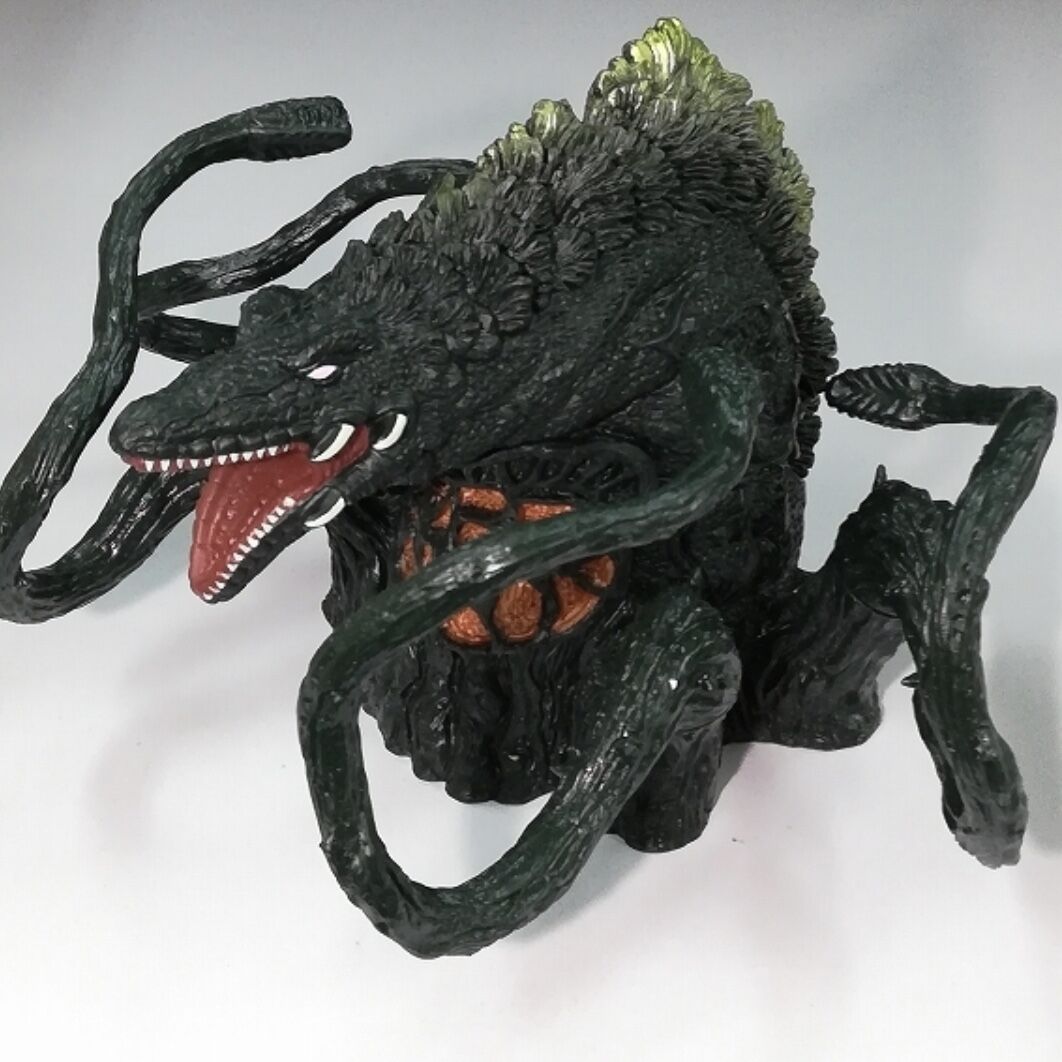 絶版品◇バイオ ビオランテ ソフビ バンダイ 日本製 正規品 高さ