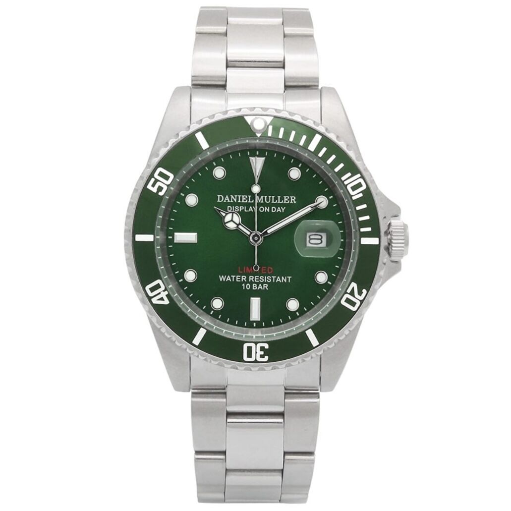 新品 DANIEL MULLER ダニエルミューラー ダイバーズウォッチ 腕時計