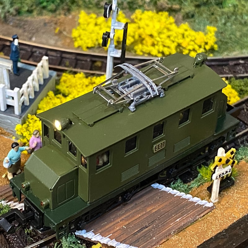 とても簡単な大型凸電【川崎タイプ】／Bトレ専用動力／ヘッド