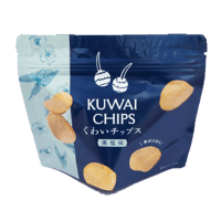 広島県産100％ くわいチップス 藻塩味