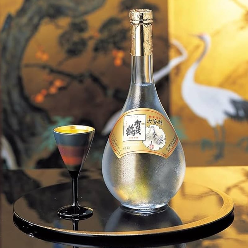 特製ゴールド　賀茂鶴　4本セット 賀茂鶴酒造】大吟醸 特製ゴールド賀茂鶴 （化粧箱入）《1.8L》 – 酒庫