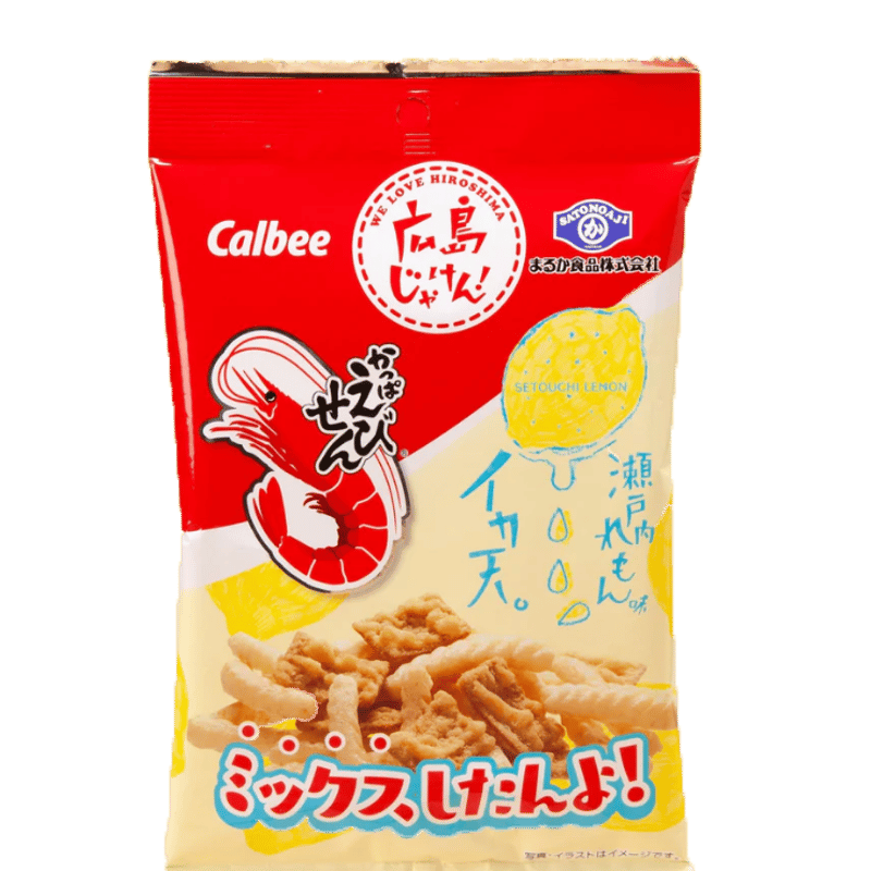 かっぱえびせん イカ天瀬戸内れもん味 | 鞆の浦 ホテル鴎風亭