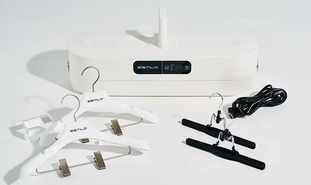 衣類ケア スチームイオンリフレッシャー ESTILO エスティロ アイボリー ESTILO スチームイオンリフレッシャー 衣類ケアデバイス