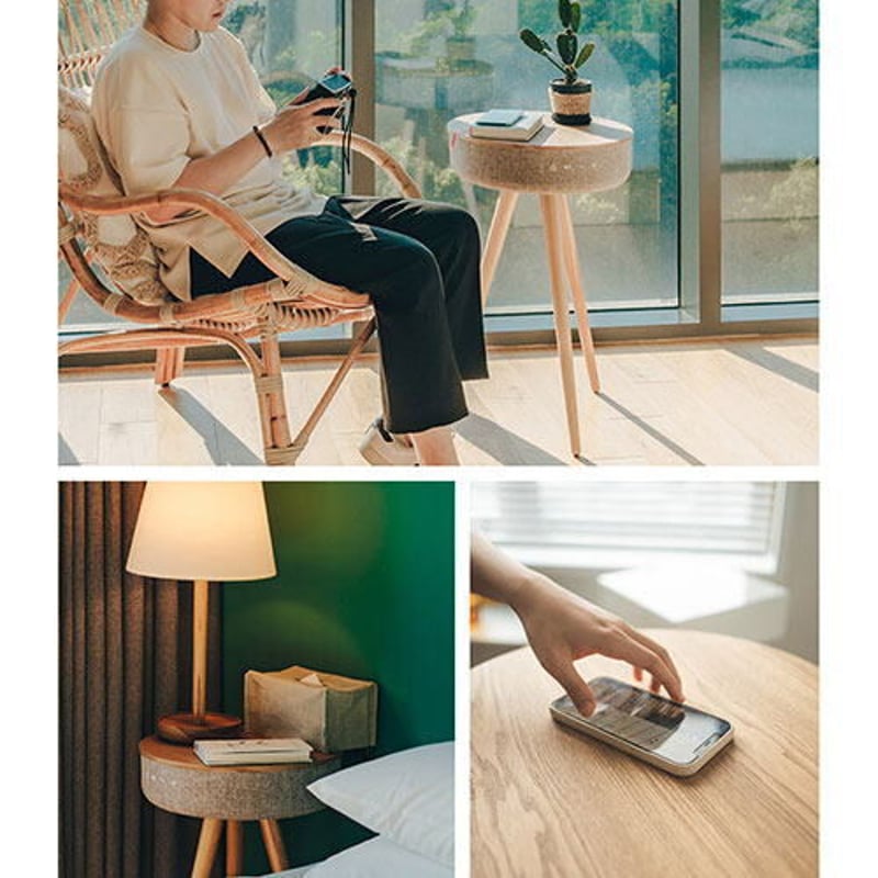 ◇Welle 360°Bluetoothテーブル型スピーカー Mellow W501T WT-